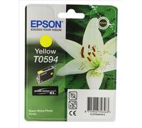 Original Ink Cartridge T059 for Stylus Photo R2400, Yellow, Genuine