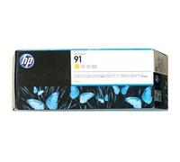 Original Ink HP DesignJet Z6100 PS / C9469A No. 91 YELLOW INK Cartridge