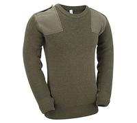 Original Issued 100% Wool German Pullover (36) Olive