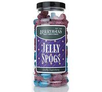 Original Jelly Spogs Retro Sweets Gift Jar By Berrymans Sweet Shop - Classic Sweets, Traditional Taste.