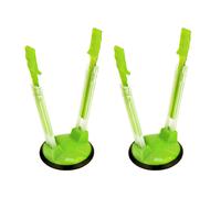 Original Jokari Adjustable Baggy Rack Stand 2 Pack. Prop Plastic Ziploc Freezer Storage Bags Open Hands-Free to Pour Leftovers Snacks and Meal Prep I