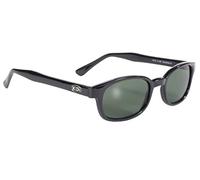 Original KD's Biker Sunglasses with Dark Green Lenses