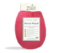 Original Kessa Exfoliating Glove - Lively Pink - Microdermabrasion Exfoliating Mitts, Removes unwanted dead skin, dirt and grime and Keratosis Pilaris. Great for spray tan removal. 1 unit