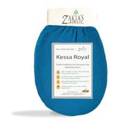 Original Kessa Exfoliating Glove - Teal Blue - Microdermabrasion Exfoliating Mitts, Removes unwanted dead skin, dirt and grime and Keratosis Pilaris. Great for spray tan removal. 1 unit