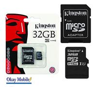 Original Kingston 32GB Micro SD Memory Card/TransFlash/Micro SDHC Card 32GB for Huawei Y635 -