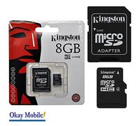 Original Kingston MicroSD Memory Card 8 GB for Huawei Y3 / Y360 - 8 GB