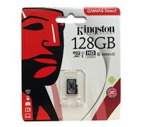 Original Kingston Technology 16GB/32GB/64GB/128GB Mini Genuine Micro SD Memory Card for Tablet, Mobile, Black (128GB)