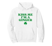 Original Kiss Me I'm A Ginger Hoodie Funny St Patricks Day Pullover Hoodie