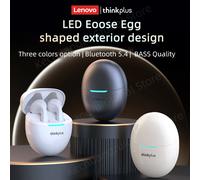 Original Lenovo LP48 TWS Wireless Bluetooth 5.4 Earphone Gaming Earbuds HIFI Music Headphones Noice Cancelling Dual Mode Headset Gray and CleanPen