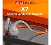Original Lenovo X3 Pro X7 X4 Bone Conduction Headphones Bluetooth 5.3 Hifi Ear-hook Wireless Headset With Mic Sport Earphones X7 Black