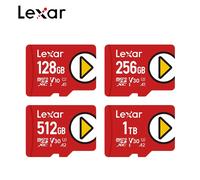 Original Lexar Micro SD Card U3 V30 A2 MicroSDXC TF Memory Card 1TB 512GB 256GB 128GB For Switch Drones Action Cam 4K Video