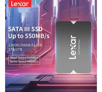 Original Lexar NS100 SATA3 SSD 2.5" Internal Solid State Drive 128GB 256GB 512GB 2TB HDD Hard Disk for Notebook Desktop Computer