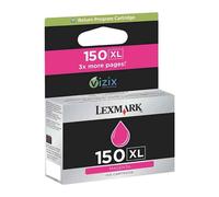 Original Lexmark 150XL High Capacity Magenta Return Program Ink Cartridge (14N16
