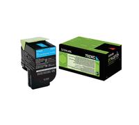 Lexmark 70C2XC0/702XC Toner-kit cyan extra High-Capacity return progra