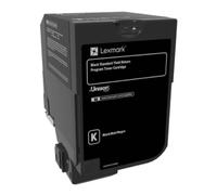 Original Lexmark 74C2SK0 Black Return Programme Toner Cartridge (74C2SK0)