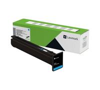 Original Lexmark 77L20C0 Cyan Return Programme Toner Cartridge