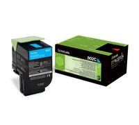 Original Lexmark 802C Cyan Return Program Toner Cartridge (80C20C0)