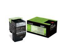Original Lexmark 802K Black Return Program Toner Cartridge (80C20K0)