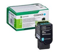Original Lexmark C232HC0 High Capacity Cyan Return Program Toner Cartridge