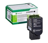 Original Lexmark C232HK0 High Capacity Black Return Program Toner Cartridge