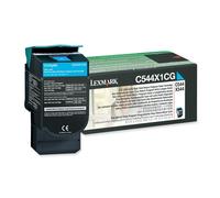 Original Lexmark C544X1CG Cyan Return Program Toner Cartridge
