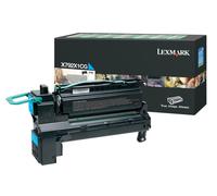 Original Lexmark X792X1CG Cyan Return Programme Toner Cartridge