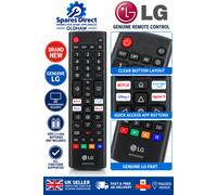 Original LG 50UP75006LF Remote Control for Smart 4K UHD HDR LED Freeview TV