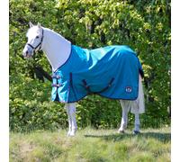 Original Lite 0G Standard Neck Turnout Rug - Blue, Blue 6'6