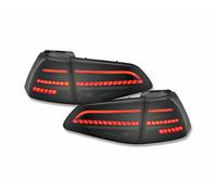 Original Litec Full LED Taillights Black Dynamic Turn Signal For VW GOLF 7