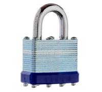 Original LockDoctor.biz Heavy Duty 40mm Padlock | 2 Keys Included | Weatherproof, Laminated Steel | Suitable for Outdoors | Shed, Storage Unit, Gate, Container, Garage, Shutter, Chain, Locker & More