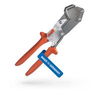 Original LÖWE 5.504 Professional Hose Shears with Triangular Blade for Industrial and Trade Applications - Sharp and Handy Scissors for Precise Cut on Pipes, Tubes, Fuel Lines, Metal