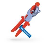 Original LÖWE Sealing Profile Scissors 4.104/V with Two Stop Angles for Professional Window Construction - V-Cut for Removing Sealing Profiles on External Corners