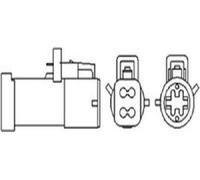 Fits MAGNETI MARELLI 466016355125 LAMBDA SENSOR FORD C-MAX II 1.6 10- ✅UK Selle
