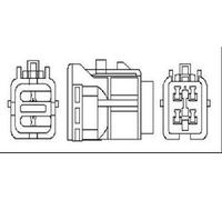 Original MAGNETI MARELLI Lambda Probe 466016355156 for Hyundai KIA