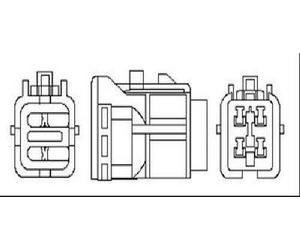 Original MAGNETI MARELLI Lambda Probe 466016355156 for Hyundai KIA