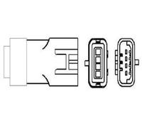 Original MAGNETI MARELLI Lambda Probe 466016355157 for Dacia Renault