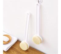 ORIGINAL MART Secrets In Shower Essentials Bath Body Brush Shower Back Scrubber with 14" Long Handle Massage Brush, Improve Skin's Health and Beauty