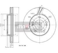 MAXGEAR 19-2270 Brake disc