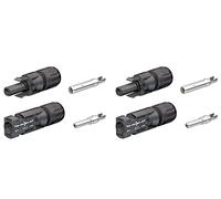 Original MC4 Plug + Socket for 4-6 mm² Cable Solar Plug PV-KST4/6II-UR and PV-KBT4/6II-UR (2)