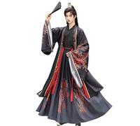 Original Men's Hanfu Soft Breathable Chinese Traditional Costumes Kungfu Role Playing Costumes Plus Size S-XXL