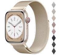 Original Metal Milanese Loop Compatible with Apple Watch Straps Women & Men | For iWatch Series 12 11 10 9 8 7 6 5 SE Ultra 4 3 2 1, Adjustable Magnetic Clasp Band 38mm 40mm 41mm 42mm 44mm 45mm 46mm 49mm