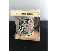 Original Metal Sign Co. Norton Motorbike Classic Retro Art Ceramic Mug in Gift Box