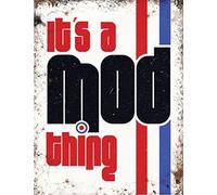 Original Metal Signs It's a MOD thing Large Metal Sign, 40cm x 30cm