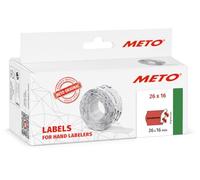 Original Meto Price Gun Labels Form Special Price (26 x 16 mm, 1-line, 6,000 Pieces, Fluorescent red, Permanent Adhesive)