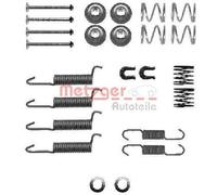 Original METZGER Accessory Set Parking Brake Shoes 105-0016 for Opel
