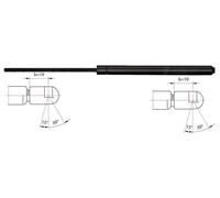 Original METZGER Gas Spring Trunk 2110406 for Mercedes-Benz