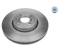 Original MEYLE Brake Disc 16-15 521 0038/PD for Renault