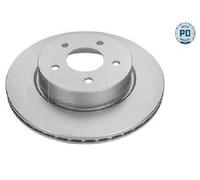 Original MEYLE Brake Disc 36-15 523 0056/PD for Nissan Renault