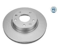 Original MEYLE Brake Disc 53-15 521 0008/PD for Land Rover