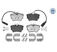 Original MEYLE Brake Pad Set Disc Brake 025 232 2416-1/PD for VW
